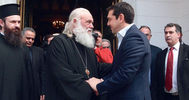 Grèce : l'arrivée au pouvoir de Syriza fait peur à l'Église orthodoxe