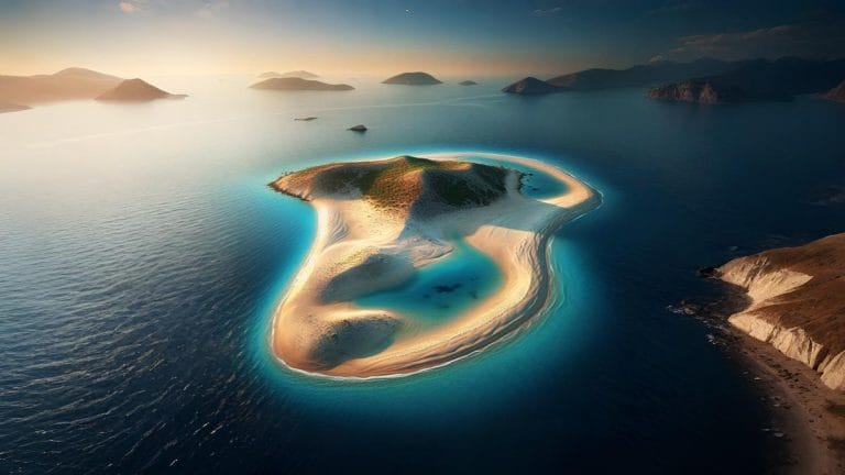 Une île fantôme surgit chaque été en Grèce… puis disparaît sans laisser de trace