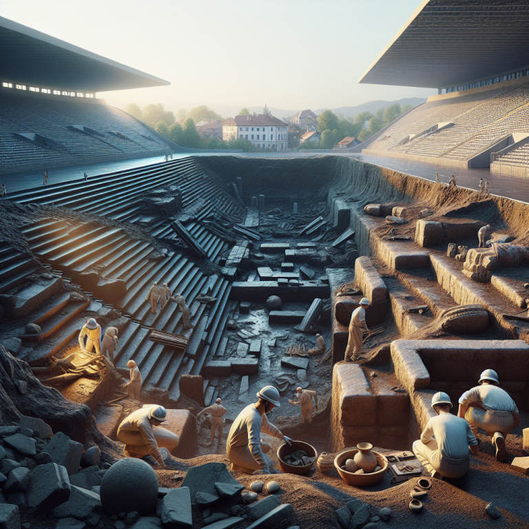 Sous un stade serbe, des ruines antiques révèlent un secret millénaire