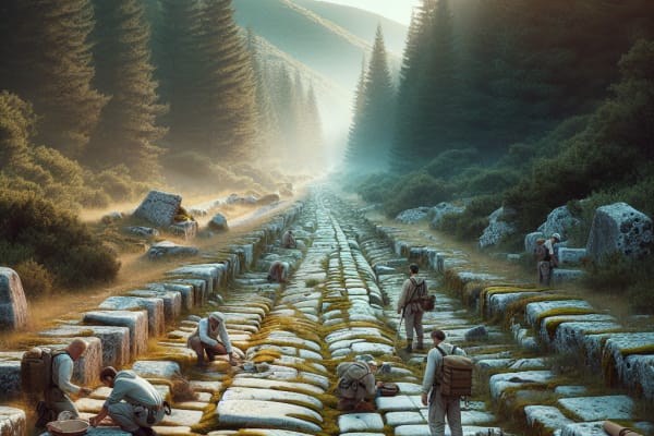 Cette ancienne voie romaine oubliée vient d’être redécouverte au cœur de la Bosnie