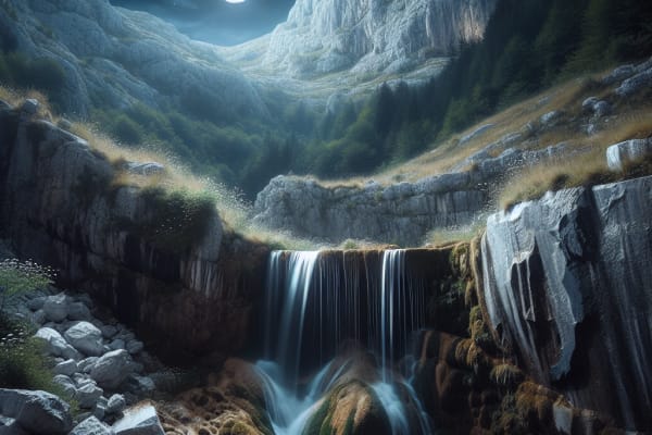 Cette cascade disparue au Kosovo ne réapparaît qu’à la pleine lune