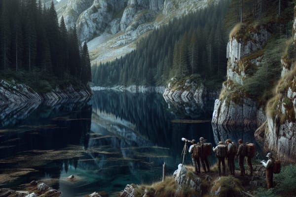 Un lac noir au cœur du Monténégro fascine les géologues du monde entier