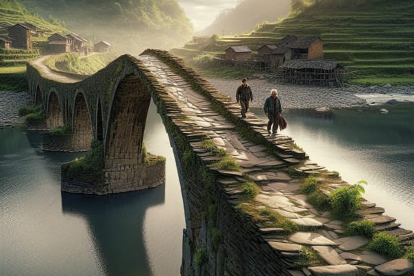 Sur les traces des bâtisseurs sans nom : ces ponts anciens qui relient encore les peuples