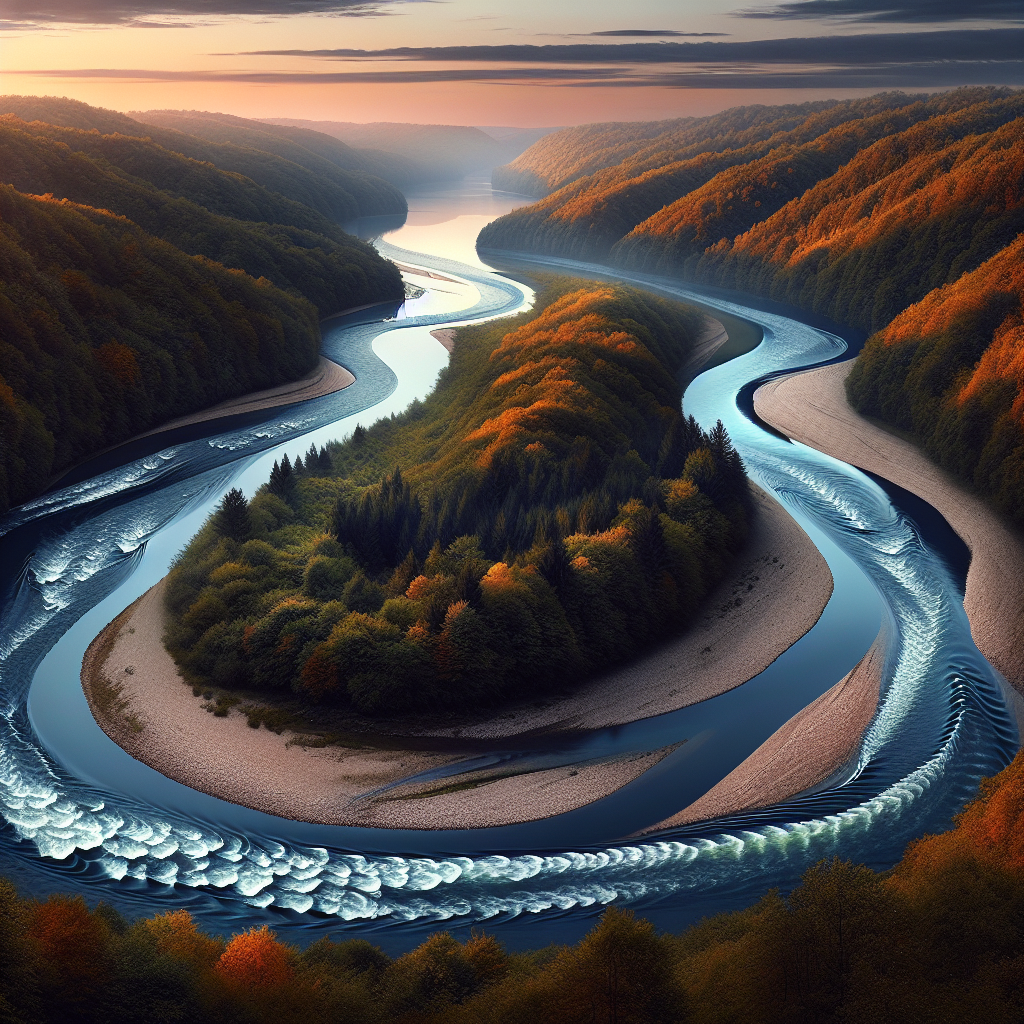 Cette rivière en Serbie semble couler à l’envers selon les saisons