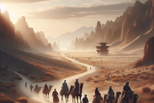 L’ombre des caravanes : suivre les anciennes routes de commerce entre Orient et Occident L’ombre des caravanes : suivre les anciennes routes de commerce entre Orient et Occident