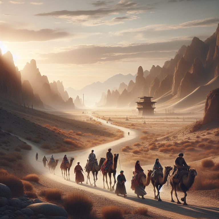 L’ombre des caravanes : suivre les anciennes routes de commerce entre Orient et Occident L’ombre des caravanes : suivre les anciennes routes de commerce entre Orient et Occident