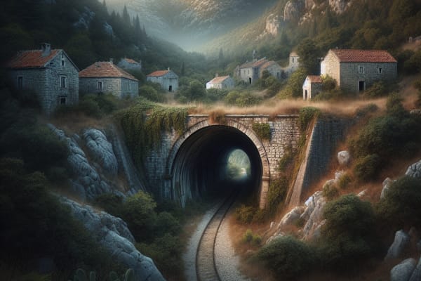 Un tunnel oublié en Croatie relie deux villages séparés depuis 100 ans