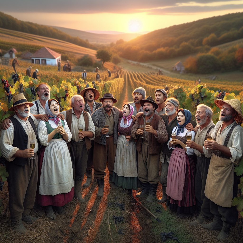 Comment les chants de travail rythmaient les vendanges et moissons en Serbie Comment les chants de travail rythmaient les vendanges et moissons en Serbie