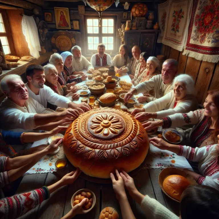 Le rôle central du pain dans les fêtes familiales des Balkans