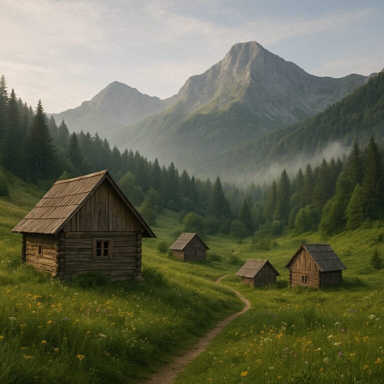 Séjour insolite dans les cabanes de montagne du parc de Sutjeska en Bosnie
