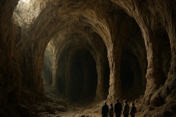 Cette grotte sonne comme une cathédrale naturelle en Slovénie