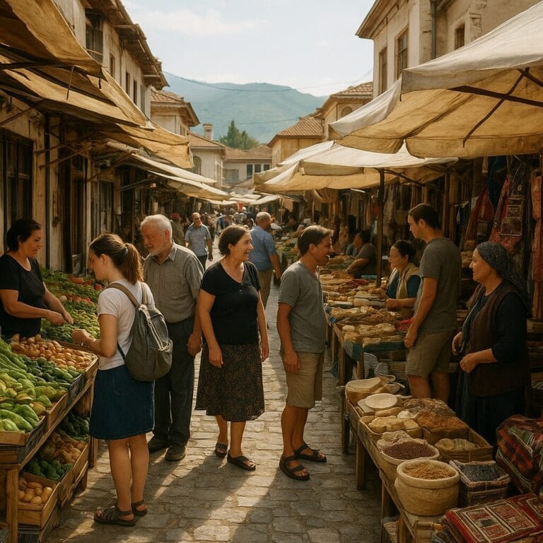 Les meilleurs marchés traditionnels à visiter en Macédoine du Nord