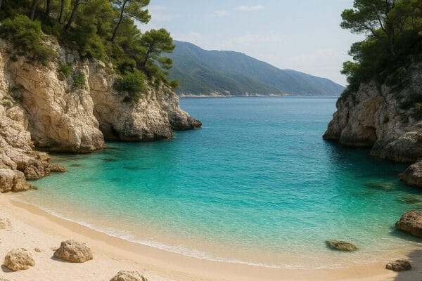 Les plages secrètes de l’Albanie du Sud : entre Dhermi et Ksamil Les plages secrètes de l’Albanie du Sud : entre Dhermi et Ksamil