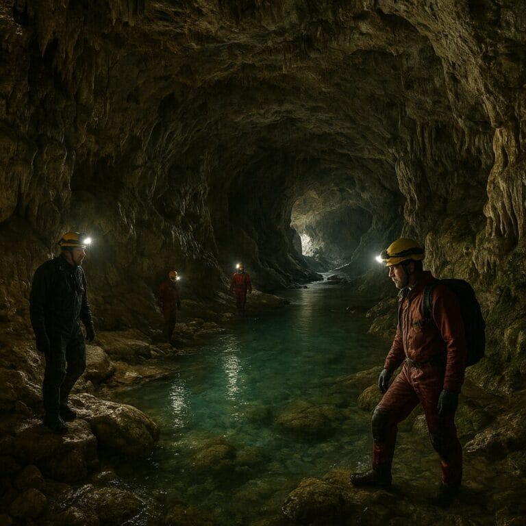 Cette rivière souterraine en Bulgarie a été cartographiée pour la première fois en 2024 Cette rivière souterraine en Bulgarie a été cartographiée pour la première fois en 2024