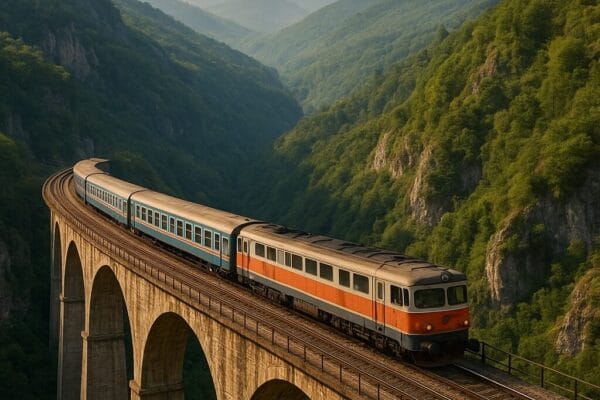 Voyage en train entre Belgrade et Bar : un trajet mythique des Balkans Voyage en train entre Belgrade et Bar : un trajet mythique des Balkans
