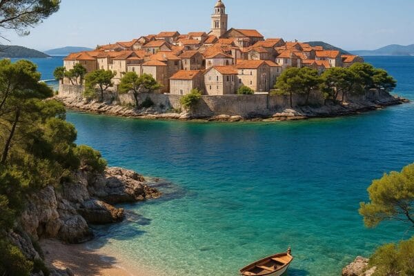 Découvrir l’île de Korčula : perle croate entre histoire et plages secrètes Découvrir l’île de Korčula : perle croate entre histoire et plages secrètes