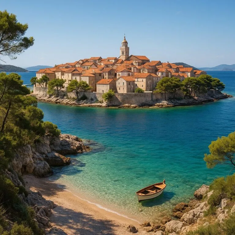 Découvrir l’île de Korčula : perle croate entre histoire et plages secrètes