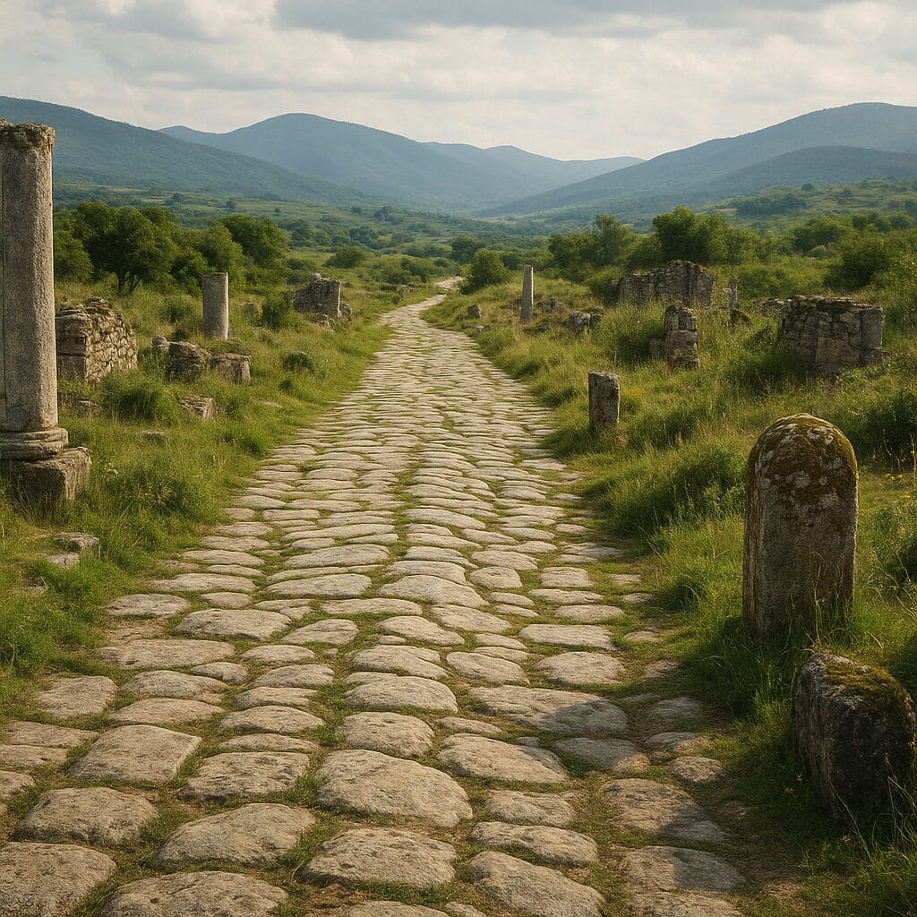 Guide des anciennes voies romaines à travers la péninsule balkanique